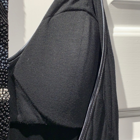 Gorgeous Black Guess Beaded & Twisted Strap Racerback Dress - Picture 11 of 15